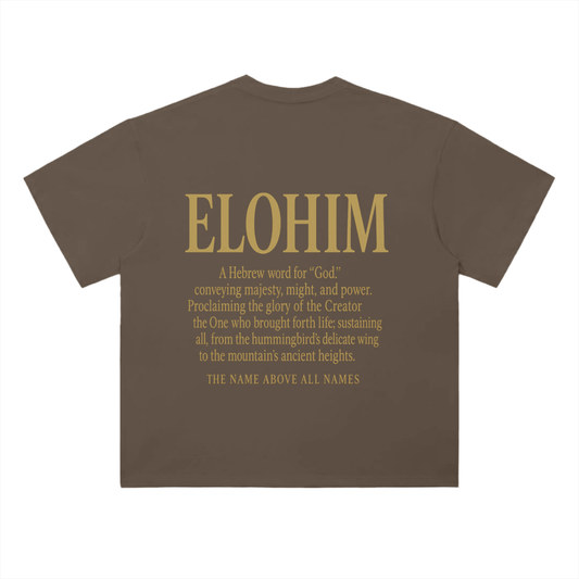 Heavyweight Drop Shoulder Cotton T-Shirt