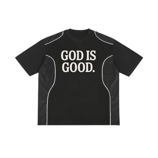 Contrast Piped Panel T-Shirt