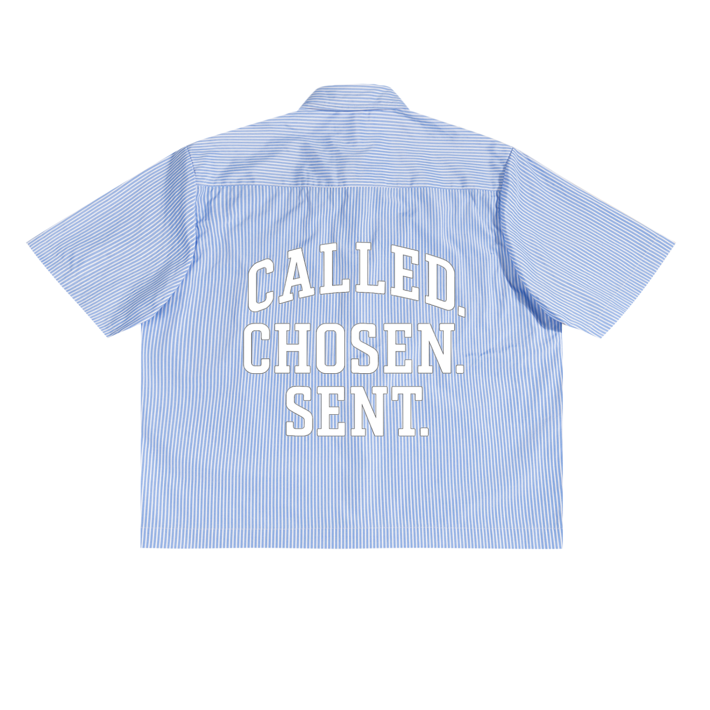 Oversized Vertical Stripe Boxy Shirt